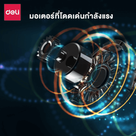 เครื่องทำลายเอกสารอัตโนมัติ Deli E9948-BK-01 สีดำ_3